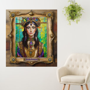 Mardi Gras Realm Portraits - The Creole Princess Foam Board