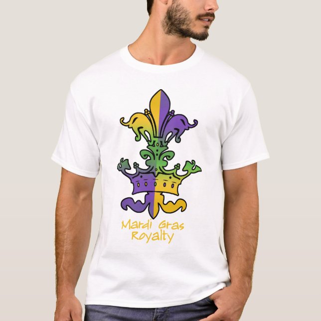 Mardi Gras Royalty T-Shirt (Front)