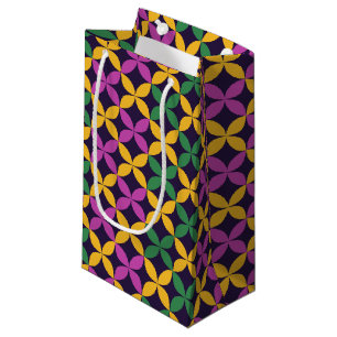 Mardi Gras Seven Circles Small Gift Bag