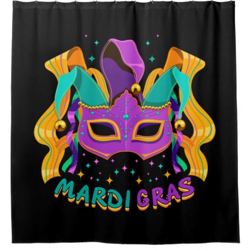 Mardi Gras Shower Curtain