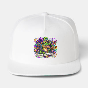 Mardi Gras  Snap Back Hat