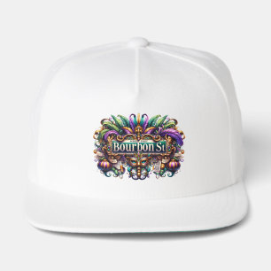 Mardi Gras Snap Back Hat