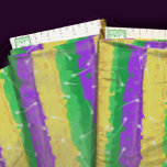 Mardi Gras Sparkle Flounce - Mardi Gras Colors Fabric