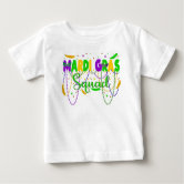 : Mardi Gras Squad - New Orleans NOLA Infant/Toddler Cotton  Jersey T-Shirt (Black, 6 Months): Clothing, Shoes & Jewelry