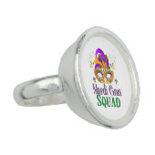 Mardi Gras Squad Ring (Side)