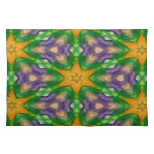 Mardi Gras Stars Placemat