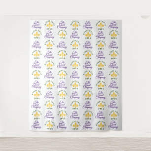 Mardi Gras   Step and Repeat Photo Backdrop