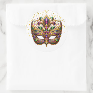 Mardi Gras Sticker
