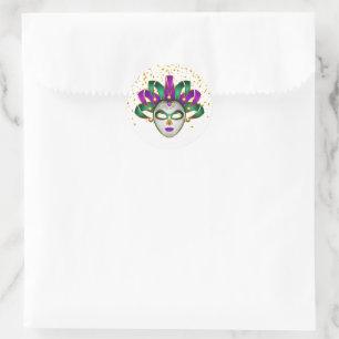 Mardi Gras Sticker