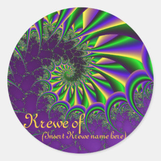 Mardi Gras Sticker
