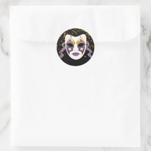 Mardi Gras Sticker
