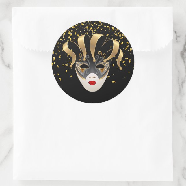 Mardi Gras Sticker (Bag)