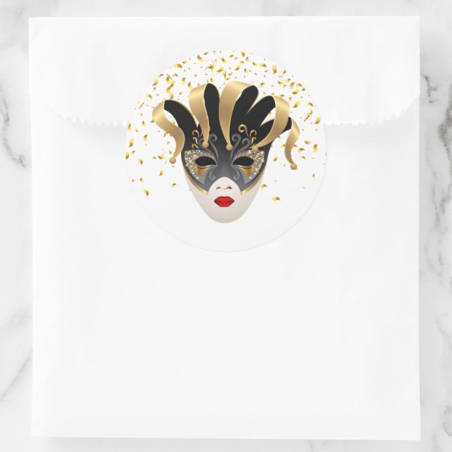 Mardi Gras Sticker (Bag)
