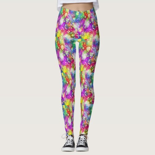 Mardi Gras Style Leggings