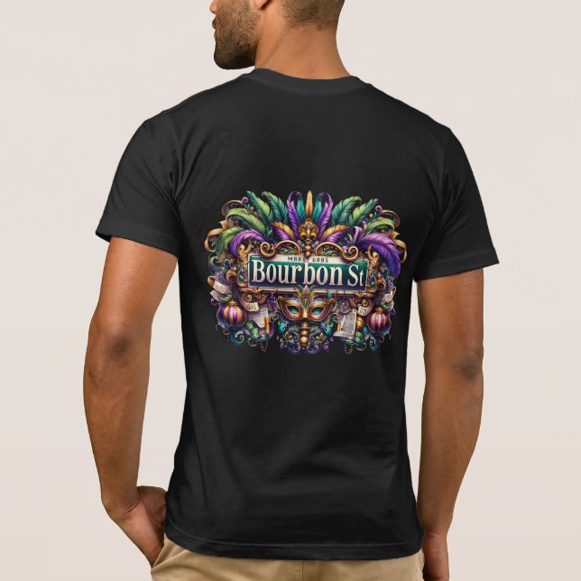 Mardi Gras T-Shirt (Back)
