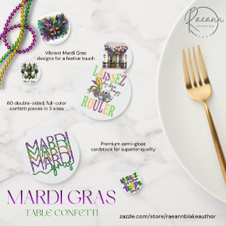 Mardi Gras Table Confetti