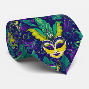 Mardi Gras The MasquerTie Neck Tie