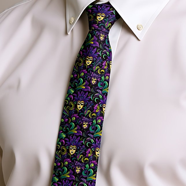 Mardi Gras The MasquerTie Neck Tie (Mardi Gras The MasquerTie Neck Tie)