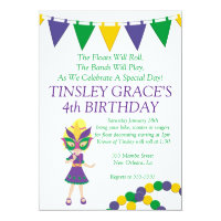mardi gras invitations