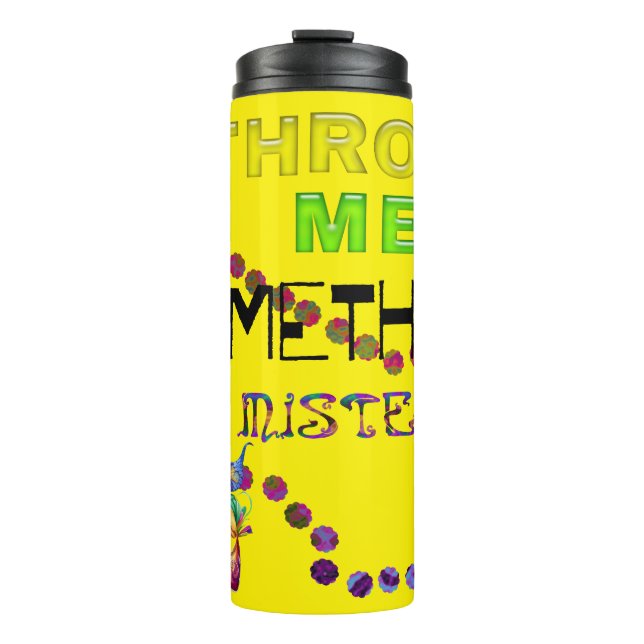 Mardi Gras  Thermal Tumbler (Front)