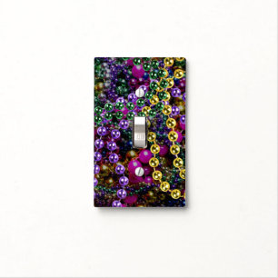 Mardi Gras "throws" CARNIVAL LIGHTSWITCH PLATE