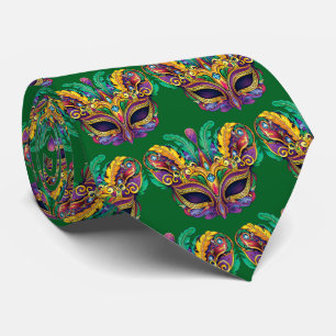 Mardi Gras Tie-rrific Masquerade Neck Tie