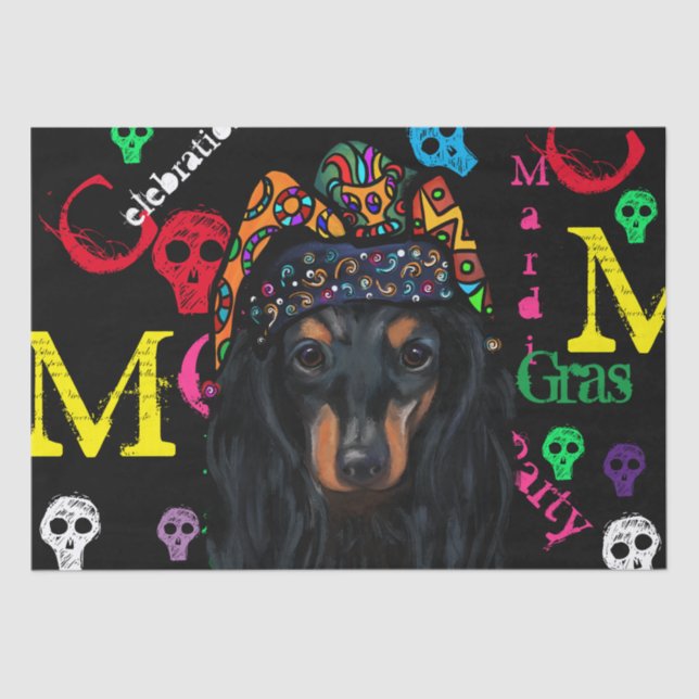 Mardi GRAS     Tissue Paper (Front)