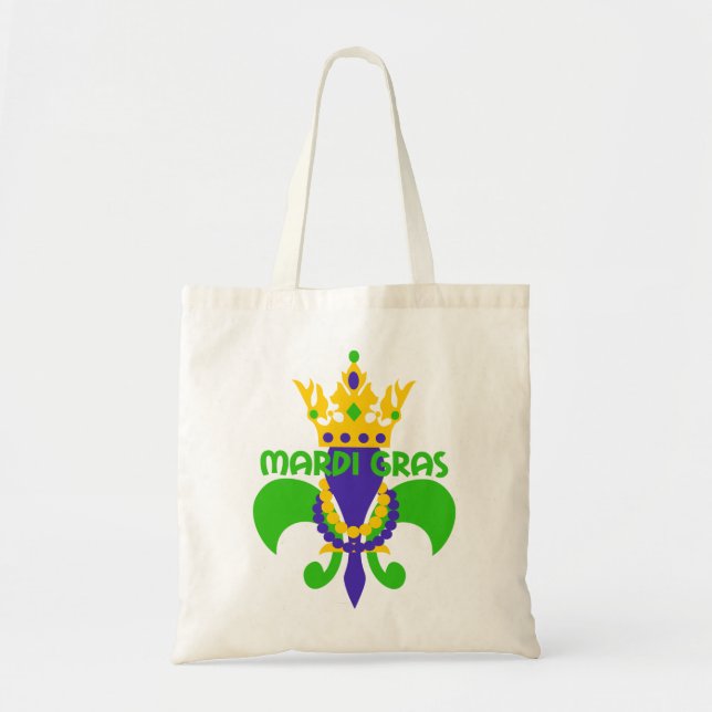 Mardi Gras Tote Bag (Front)