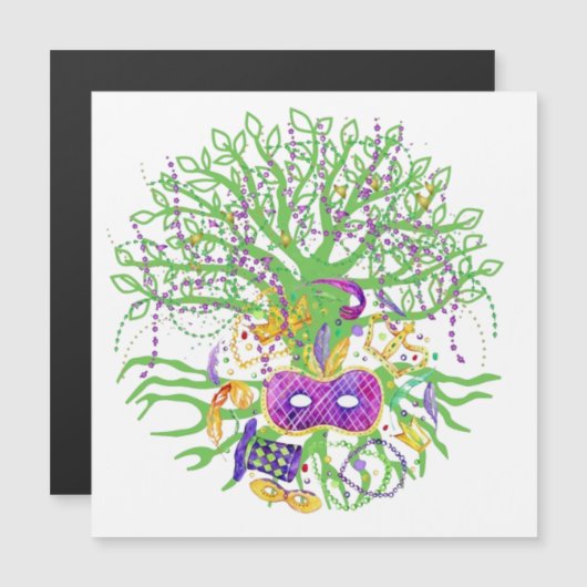 Mardi gras tree (Front/Back)