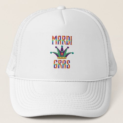 Mardi Gras Trucker Hat