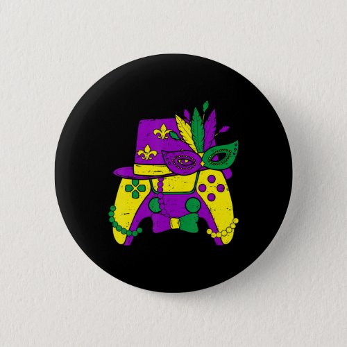 Mardi Gras Video Game Controller Jester Hat Costum Button