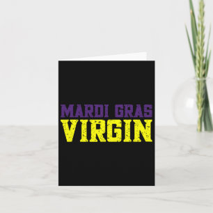 Mardi Gras Virgin Card