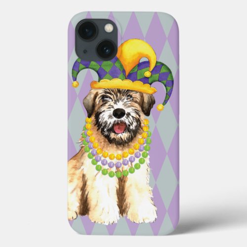 Mardi Gras Wheaten iPhone 13 Case