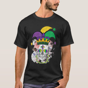 Mardi Gras When You're Dead Inside Fleur-De-Lis Je T-Shirt
