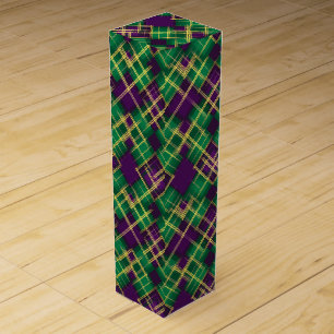 Mardi Gras Wine Gift Box