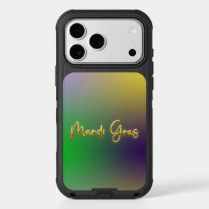 Mardi Gras Yellow, Purple, Green iPhone 17 Pro Max Case