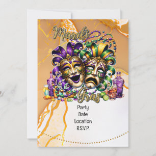 Mardigras Invitation
