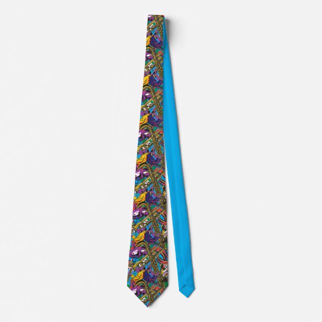 Mardis Gras New Orleans Neck Tie (Front)