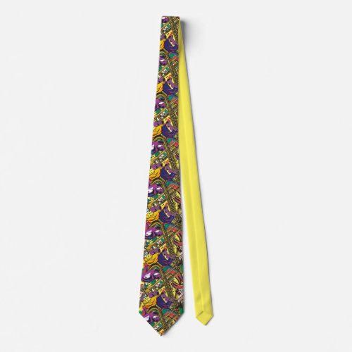 Mardis Gras New Orleans Neck Tie