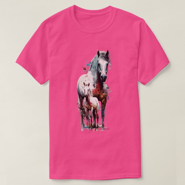 Mare and Colt T-Shirt (Design Front)