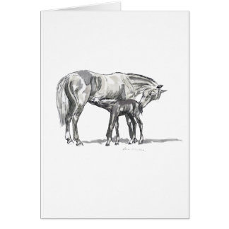 Mare and Foal Cards