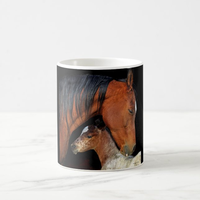 Mare And Foal Coffee Mug (Center)