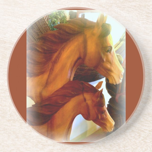 mare and pony coasters (Front)
