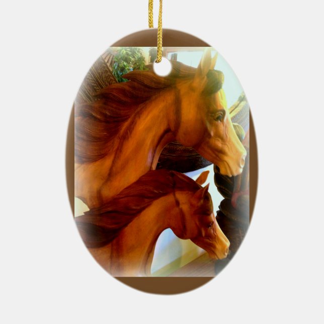 mare and pony ornament (Back)