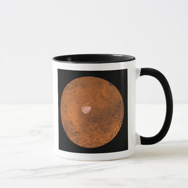Mare Australe region of Mars Mug (Right)