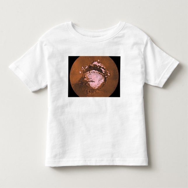 Mare Boreum region of Mars Toddler T-shirt (Front)