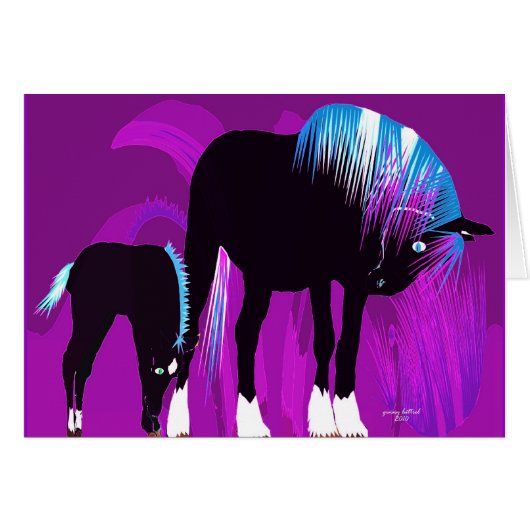 Mare & Colt Cards (Front Horizontal)