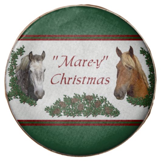 Mare-y Christmas Chocolate Covered Oreo (Front)