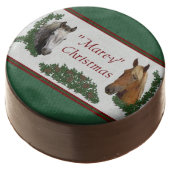Mare-y Christmas Chocolate Covered Oreo (Angled)