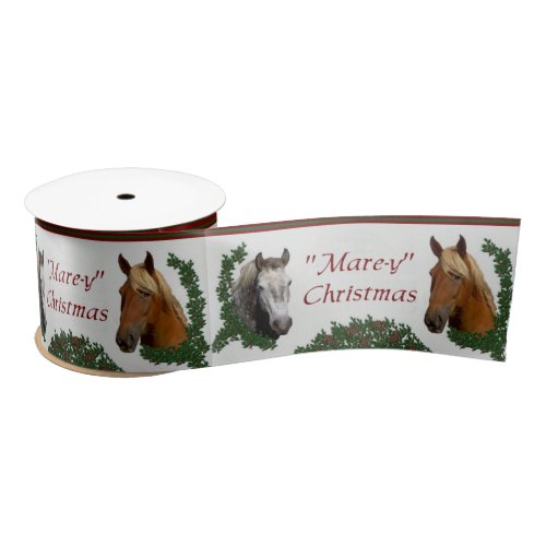 Mare_y Christmas Satin Ribbon